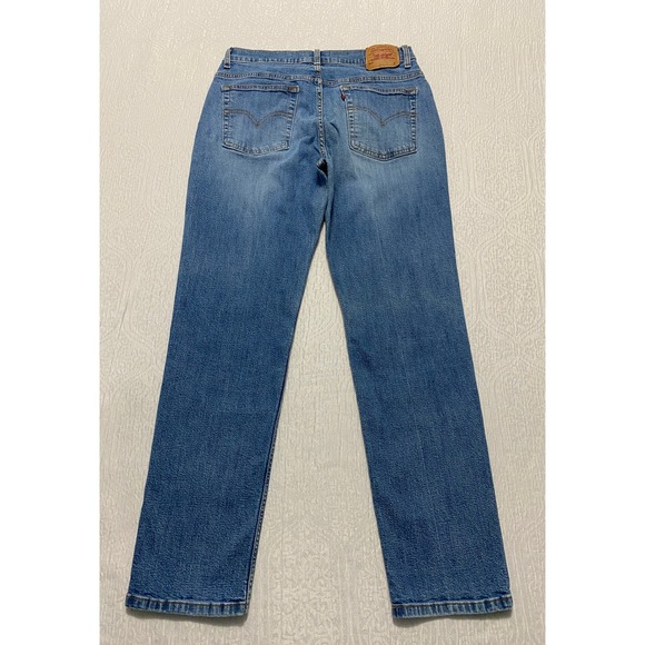 Vintage Levi's 510 Jeans Women's 12 Misses Medium Blue Denim Slim Fit - Picture 2 of 9